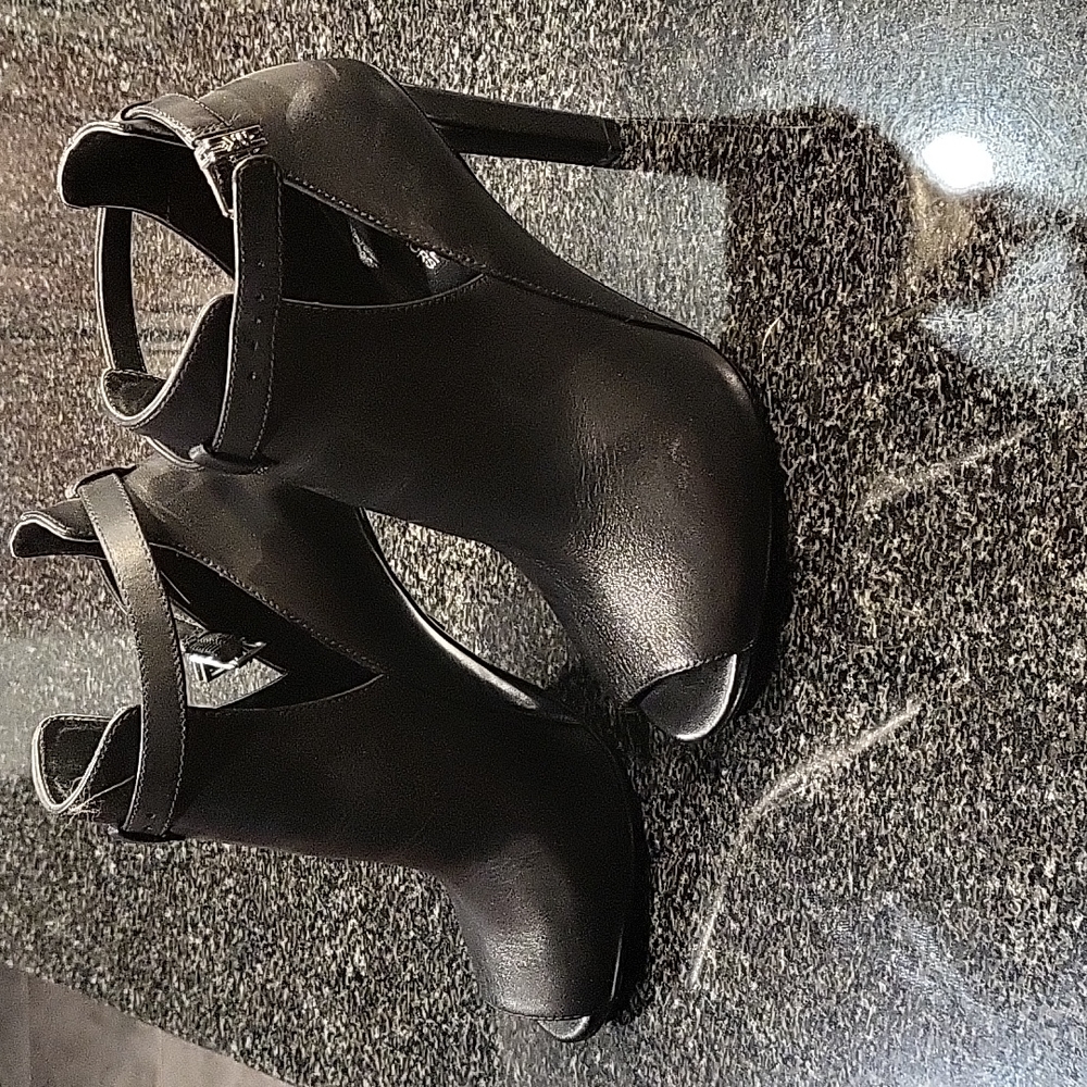 Michael Kors open toe boots